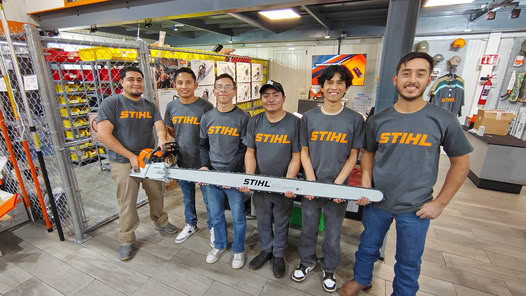 Equipo con motosierra STIHL