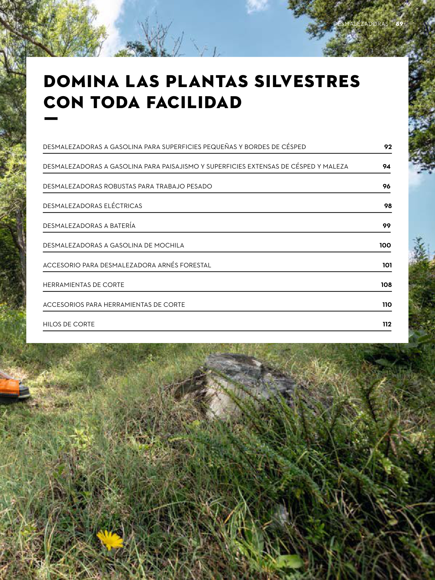 Amplia selección de desbrozadoras STIHL en Equipos Berlin